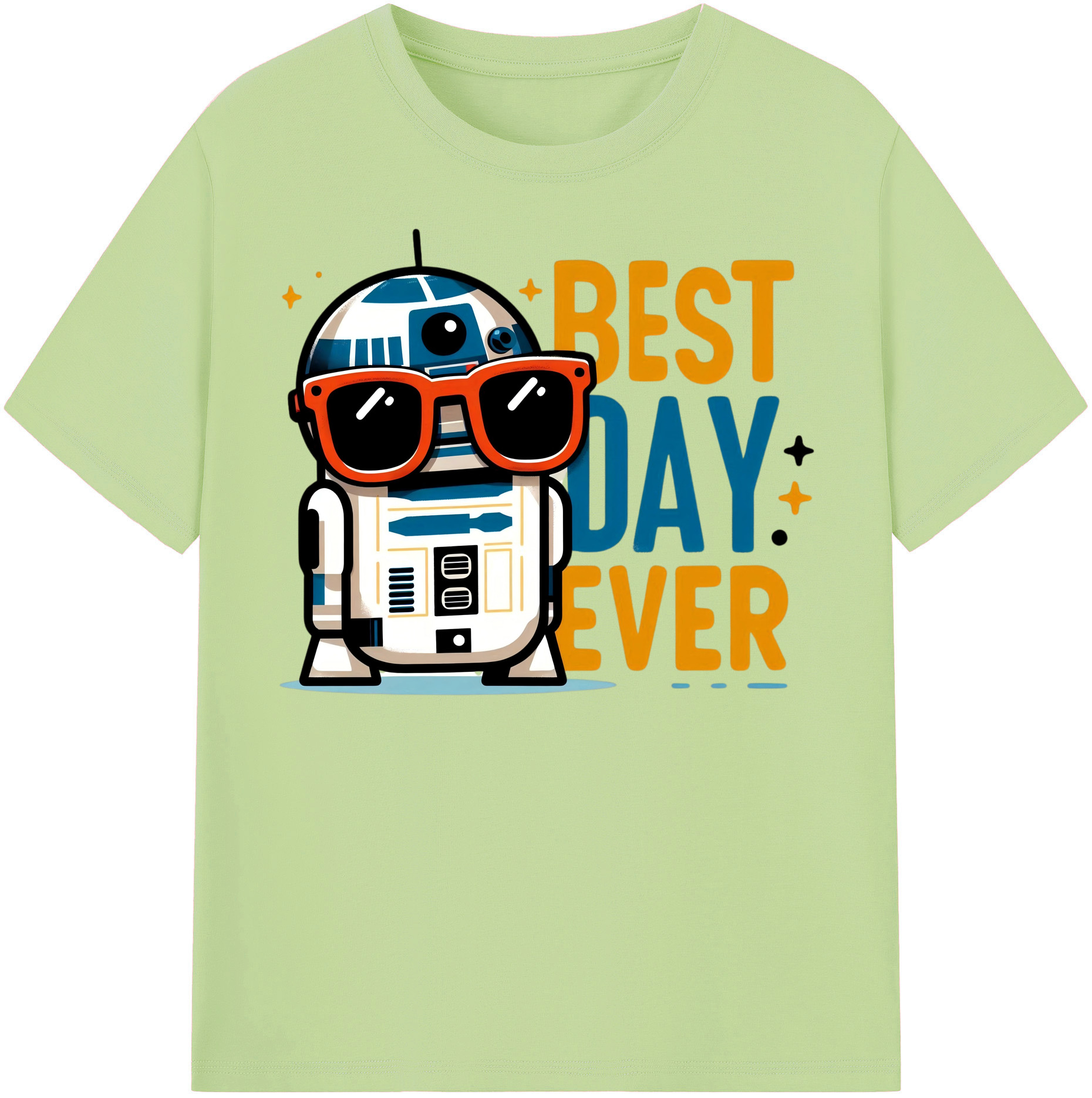 （画像用） スター・ウォーズ Star Wars 綿100％半袖Tシャツ（フロントプリント）